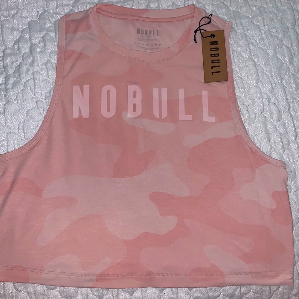 ROSE CAMO MUSCLE TANK SZ S